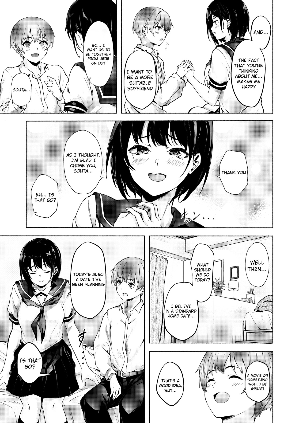 Hentai Manga Comic-Tall Saori-chan Is Both Clumsy And Lewd-Read-7